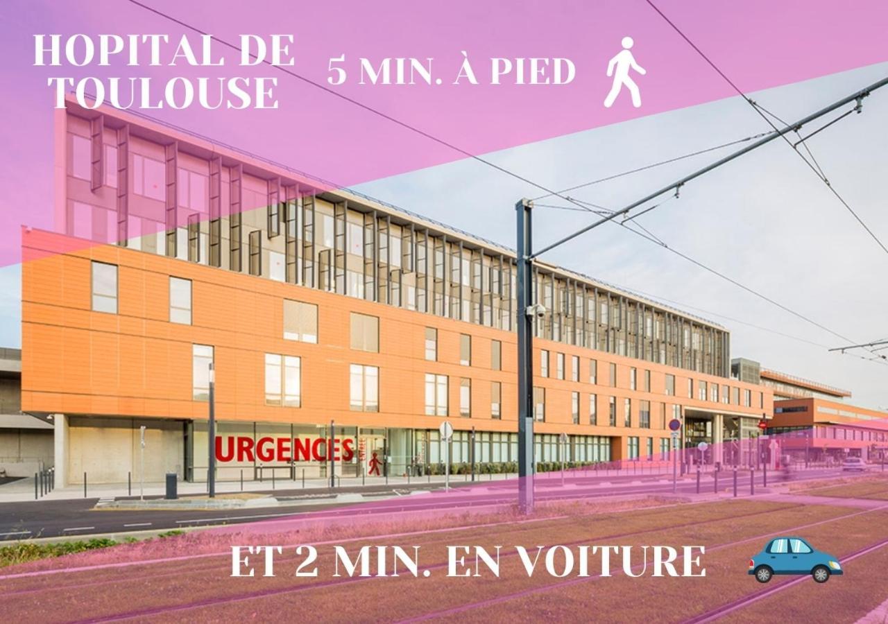 Appartement Studio Purpan à Toulouse Extérieur photo